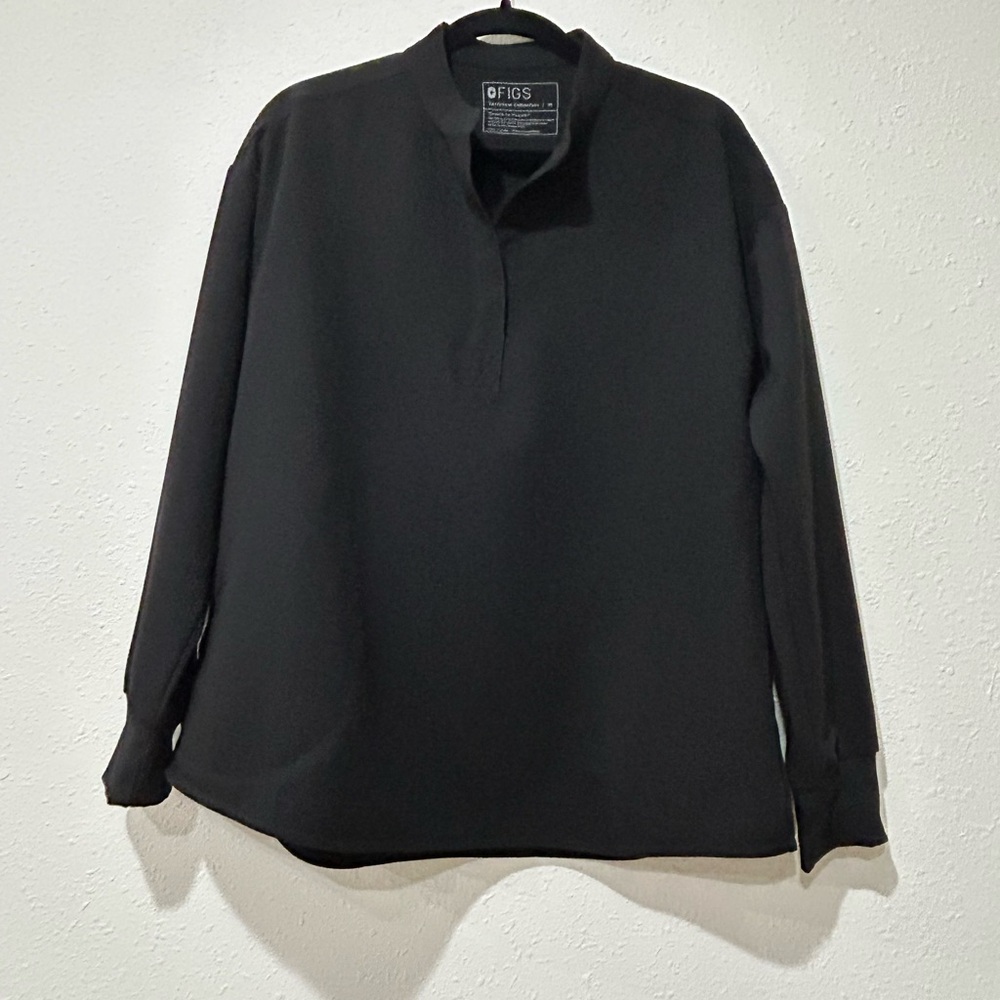 Figs Rafaela Oversized Longsleeve Scrub Top